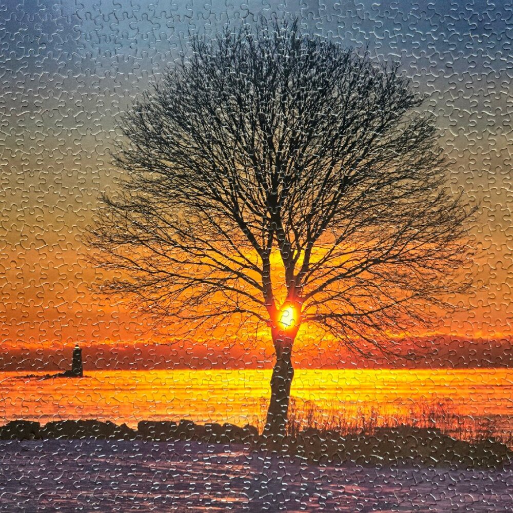 Sunset, 1000 piece puzzle, Karmin International